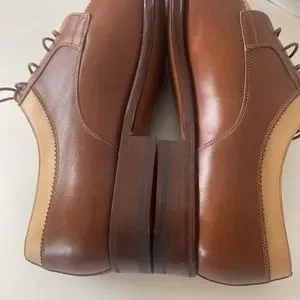 NWOT Santoni Goodyear Welted Spectater Norwegian Dress ShoesMen’s-Brown/Tan Sz11 Santoni | Shoes | Nwot Santoni Goodyear Welted Spectater  main image 4